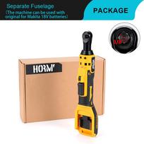 50N.m Cordless Electric Ratchet Wrench 3/8 Inch Angle Drill Screwdriver Removal Screw Nut Car Repair Tool For Makita 18V Battery