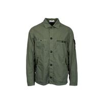 Stone Island Compass Badge Work Jacket Men Jacket Military-Green 721544229-V0058 L