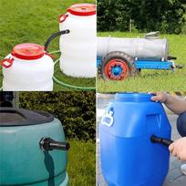 A55F-Water Butt Filler Kit For Downpipes, Rainwater Collector, Rain Barrel Diverter Kit, Connects Downpipe To Water Butt