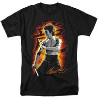 Bruce Lee Dragon Fire Vyriški marškinėliai S-5XL Oficialiai licencijuoti marškinėliai S