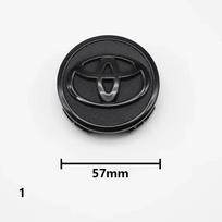 Toyota 2026 Nauji ratlankių dangteliai 4 vnt. 57 mm/62 mm Automobilio padangos rato centrinis dangtelis Ženklelis Logotipas Ratlankio emblema Toyota Corolla Automobilio lipdukas