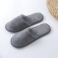 Brangdy Disposable Coral Fleece Slippers