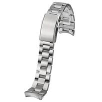 TAG HEUER 300 serijos vientiso nerūdijančio plieno apyrankė WAY201A WAY211 ABA0927 Lenkta plieninė laikrodžio apyrankė Vyriška 20,5 mm 21,5 mm Apyrankė 21.5mm sidabras