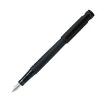 Pilot LIGHTIVE Fountain Pen Matte Black, Fine Nib Japanese Writing Pen for Journaling, Office and School FLT2SR-MB-F