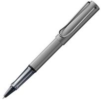 LAMY Graphite Rollerball Pen ergonomically designed grip medium line lightweight aluminum includes black LAMY M 63 rollerball AL-star - Transparent,