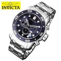 INVICTA Chronograph Didelis Metalinis Laikrodis 0070 black