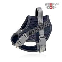 Reflective Anti-Choke Dog Harness - 7 Colors, S/M/L Sizes XS: 4-7kg tamsiai mėlyna spalva