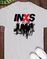 INXS Grupės Narių Balti Medvilniniai Marškinėliai Visų Dydžių S-5XL S įvairiaspalvis