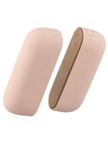 Adjustable Heat Settings Magnetic Hand Warmer Winter Use Quick Heating Time Compact Structure For Daily Commuting rožinė