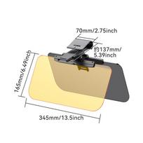 Visor For Car Car Sun Visor Extension Sunshade Goggles Shield Mirror For Safe Driving Day And Night Windshield Suv Truck