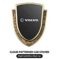 AAJP1 Cloud Motif Car Emblem Aluminum Alloy Auto Body Decoration Sticker For Volvo V40 V60 C30 C70 S60 S80 S90 XC40 XC60 XC70 XC90 T6