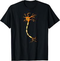 Brain Nerve Cell Neuron Neurology Neuroscience Gifts Unisex T-Shirt S įvairiaspalvis