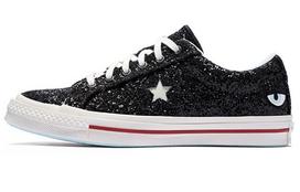 CHIARA FERRAGNI x Converse One Star Slip Resistant Abrasion Resistant Low top Skateboard Shoes Unisex Black 562024c 39.5