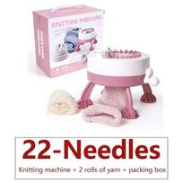 Smart Knitting Loom Kit Beginners Circular Crochet Machine DIY Handmade Create Hats Scarves Easy Handicraft Tool Sewing Supplies