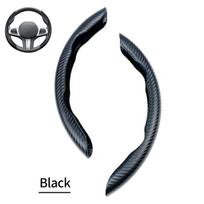 Carbon Fiber Look Universal Car Steering Wheel Booster Cover Non-Slip Auto Interior Decoration juoda