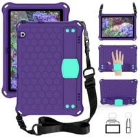 Vaikams saugus EVA planšetinio kompiuterio dėklas, skirtas Lenovo Tab M10 TB-X505F/X TB-X605F P10 TB-X705F/L E10 TB-X104F Tab4 10 TB-X304F TB-X704F dangtelis Nr. E10 TB-X104F blue