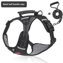 Anti Choke Dog Harness  Comfortable, Durable, Adjustable with Easy Control Handle for Large Dogs XS（old）
