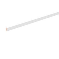 Grindjuostė Domoletti 717518, 2400 cm x 4 cm x 1.6 cm, balta sp.