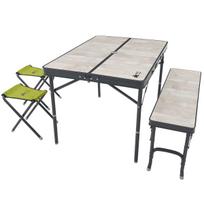 LOGOS ROSY Family Bench Table Set 73189057 White balta