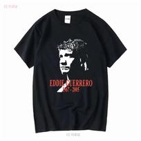 Eddie Guerrero Viva La Raza 1967 2005 T Shirt Classic Black S 5XL LI1020 Vintage Washed Soft Streetwear Comfortable Graphic S įvairiaspalvis