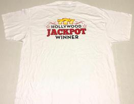 Rare! 2010s Hollywood Casino Jackpot Winner Columbus Ohio 777 T-Shirt New! XL Unisex T-Shirt S įvairiaspalvis