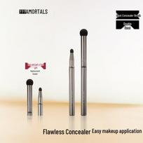 Ermutao Double-Ended Concealer Brush & Sponge Set