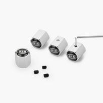 PZLX1 4PCS for Kia Rio Ceed Sportage Cerato Soul Picanto auto Accessories metal Wheel Tire Valve Caps Accessories Car Styling