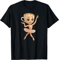 T-shirt unisexe Italian Brainrot AI-Generated Ballerina Cappuccina S įvairiaspalvis