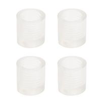 4 vnt. guminių siuvimo mašinos pėdelių pagalvėlių rinkinys su 4411 4423 modeliais, atsparus vibracijai, stabilus atraminis 1 white