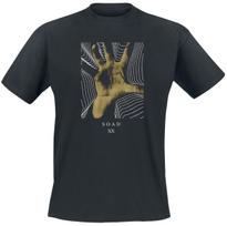 20 Years Hand System of A Down T-Shirt Men Women Vintage Metal Rock Band Graphic Tee 100% Cotton Summer Streetwear Top S įvairiaspalvis