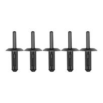 5 - 200 Pcs Mini Wheel Arch Flare Trim Moulding Bumper Clip Sideskirts - Auto Body Work Rivets for Enhanced Vehicle Aesthetics