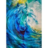 DIY Diamond Painting Horse Cross Stitch Diamond Mosaic Animals Pictures Of Rhinestones Diamond Embroidery Home Decor 20X30CM