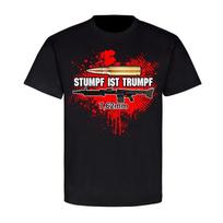 Stumpf Ist Trumpf  MG3 Machine Gun Ammunition Weapon T-Shirt. Premium Cotton Short Sleeve O-Neck Mens T Shirt New S-3XL S juoda