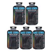 5pcs Gas Level Indicator Portable Magnetic Propane Fuel Level Indicators for Travel Camping