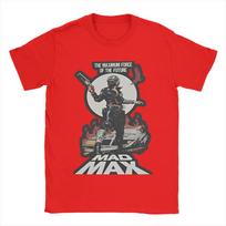 Vintažiniai Mad Max Rockatansky George Miller Vintažiniai Marškinėliai Vyriški 100% Medvilnė Trumpomis Rankovėmis Apvalia Kaklo Dalimi Vasaros Viršus T-shirt S
