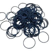 300 vnt. Mažos gumytės Juodos minkštos elastinės juostelės Elastinga elastinė juosta Namams