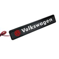 Naujas automobilio LED priekinės grotelių emblemos ženklelis Dekoratyvinis žibintas Volkswagen GOLF Polo Tiguan VW TOURAN CADDY PASSAT automobiliui Priedas