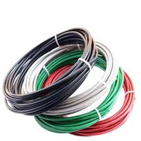 Skaidriu PVC padengtas 304 nerūdijančio plieno lynas