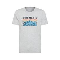 Mountain Warehouse Men's Ben Nevis Graphic T-Shirt S juoda