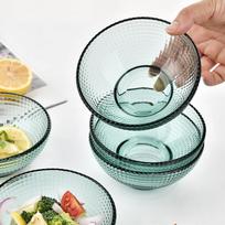 Nordic Glass Pearl Dot Bowls (Set of 2)