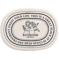 High Quality and High Absorbent Floor Mat, Ins Style Anti-slip Bath Mat, Super Soft Angel Pattern Door Mat 40 X 60 Cm 50 X 80 Cm 40 X 60 Cm