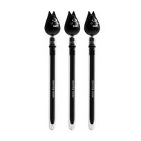 CAWKAY Cat Ballpoint Stays in Funny Cat Expressive Stress for Office Office Desk of Pen, Magnetic, Rotating, Place, Design, Face, Relief, Studying,