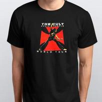 The Cult Mens Unisex 100% Cotton T-shirt Mens Tees Top S M L XL XXL 3 4 XL Colours Black S įvairiaspalvis