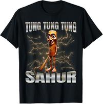 Tung Tung Tung Sahur Marškinėliai S įvairiaspalvis