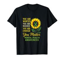 You Matter - Mental Health Awareness Sunflower T-Shirt S