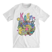 New 2026 Slipknot Metallica KORN Heavy Metal Rock Cartoon  Band T-Shirt 100% Cotton Graphic Tee Men Women Summer Streetwear Top S įvairiaspalvis