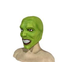 Jim Carrey Žalia Latekso Helovino Kaukė green