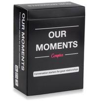 Our Moments Couples: Fun Conversation Card Game (English Version)