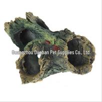 Resin Driftwood Fish Tank Decoration - Hiding Cave & Tree Rockery Ornament