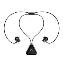 VAORLO Wireless Bluetooth 5.3 ausinės, kaklo juostos ausinės HiFi žemų dažnių garsiakalbis stereo muzika su mikrofonu magnetinis oranizeris, skirtas visiems išmaniesiems telefonams juoda